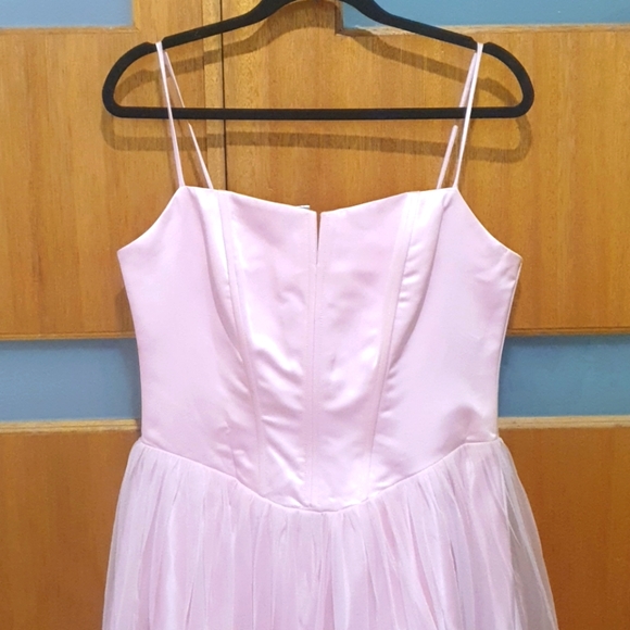 Size 14 Mr K pink fairy formal gown bridesmaid - Picture 2 of 6